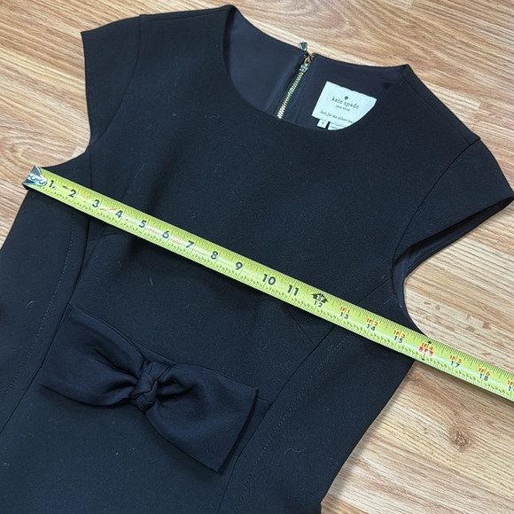 Kate Spade Black Sheath Mini Dress ✨ size 4 - Picture 6 of 8